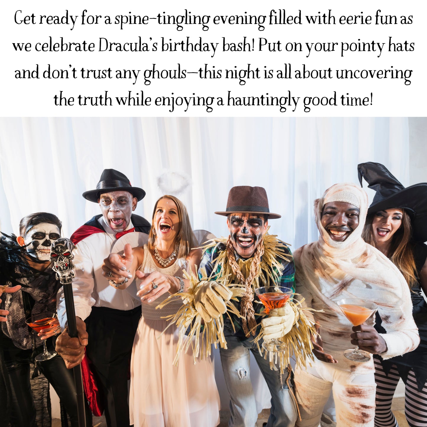 Murder at Monster Mansion - A Monster Murder Mystery Party-in-a-Box (8-15 Guests)
