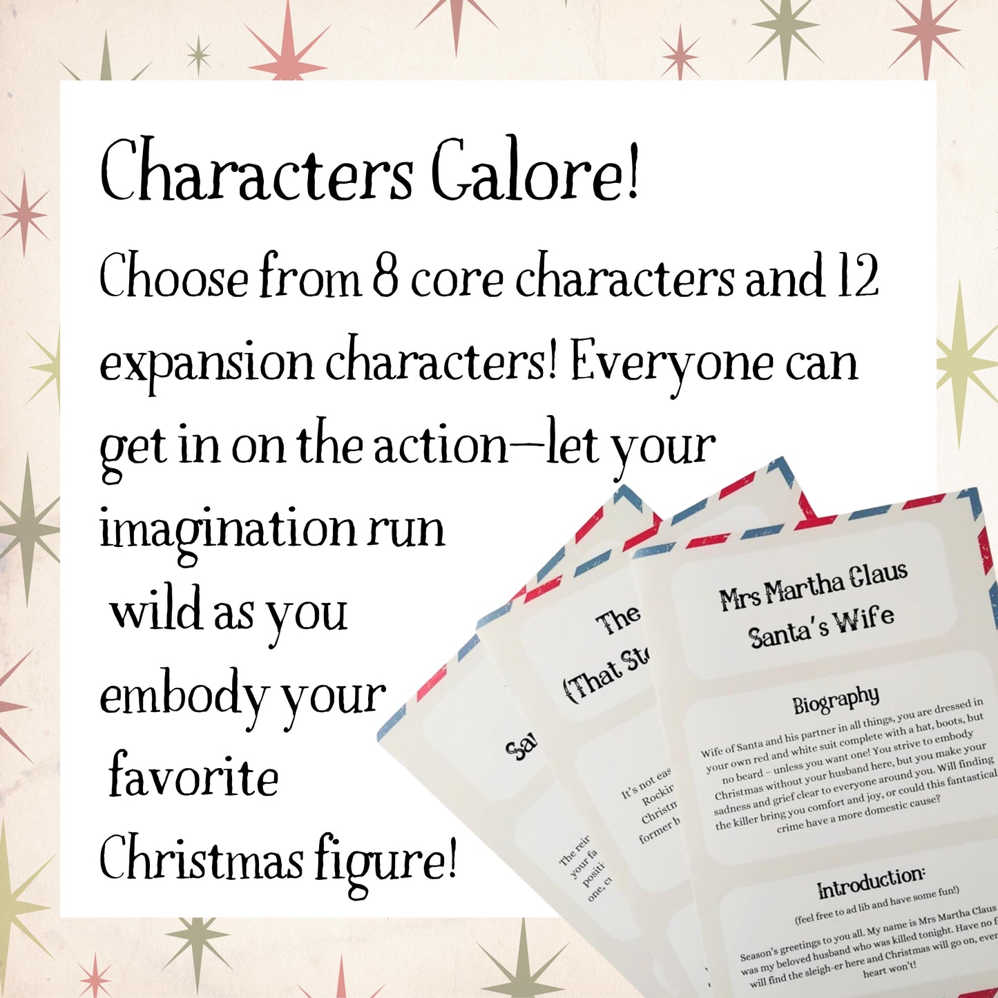 Murder mystery party boxed game includes full host guide, character scripts, and party setup help.
