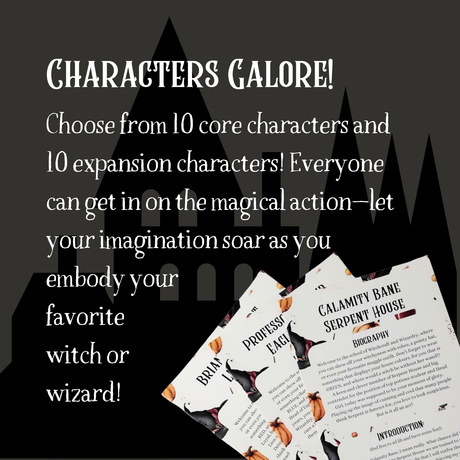 Murder mystery party game download includes full host guide, character scripts, and party setup help, fun extras including murder mystery game invitation.
