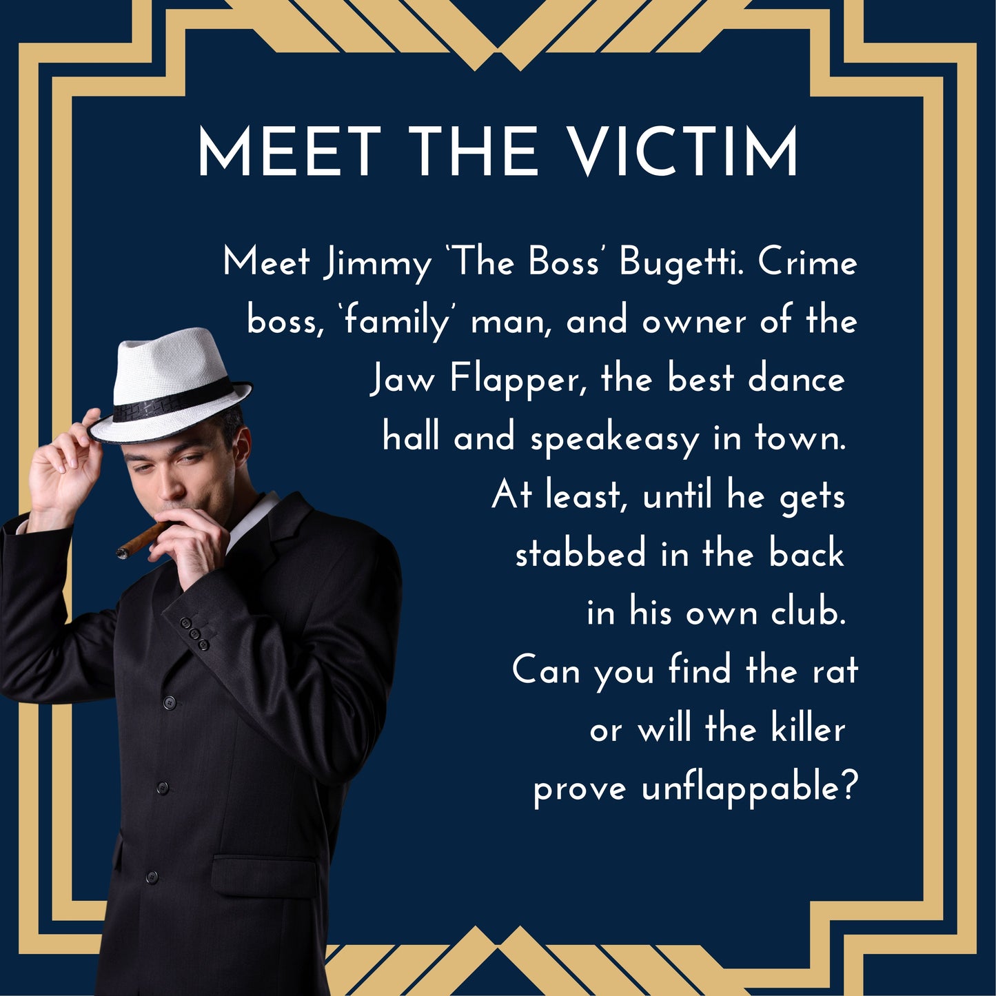 A Speakeasy Slaying - A 1920s Prohibition Murder Mystery Party Game for 10-20 Players
