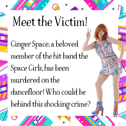 Spice Up Your Death - A 90s Themed Murder Mystery Game (10-20 Guests)