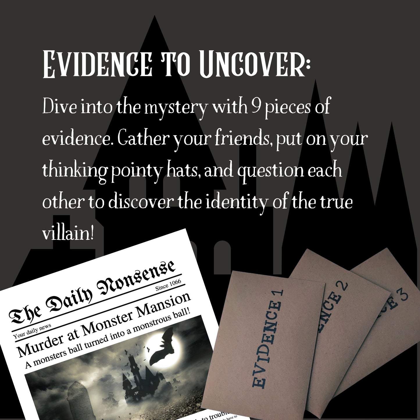 A Harry Potter Inspired Magical Murder Mystery Game (10-20 Guests)