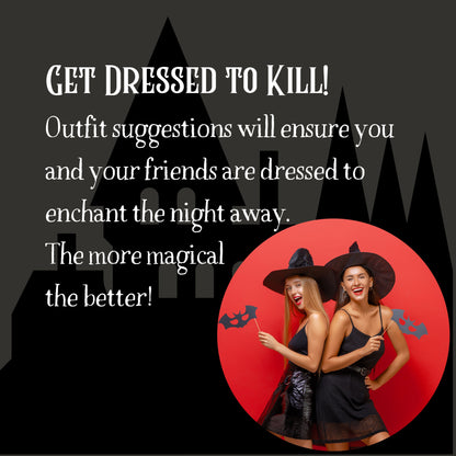 A Harry Potter Inspired Magical Murder Mystery Game (10-20 Guests)