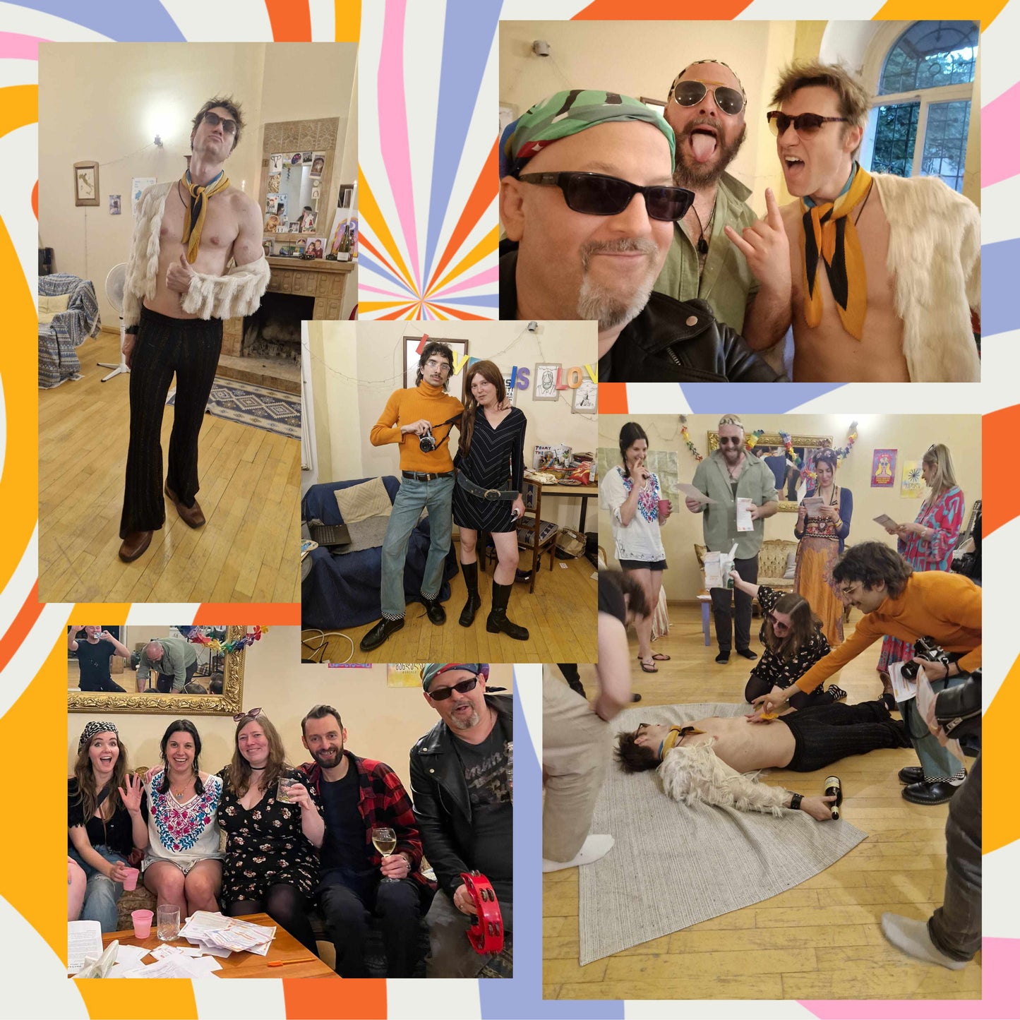 A Killer 60s Festival! A 60s Music Festival themed Murder Mystery Game for 10-20 Players